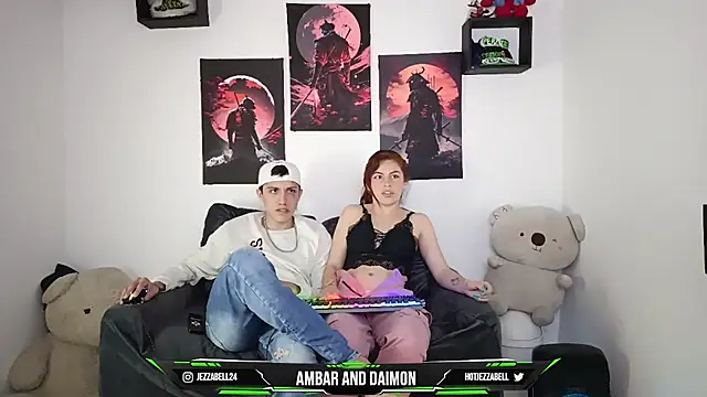 Snapshot of Ambar_and_daimon_ chatting on February 2025 04:46:02 AM Ambar and daimon  online show from February 2025 04:46:02 AM