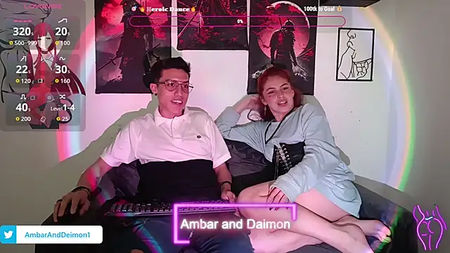 Snapshot of Ambar_and_daimon_ chatting on September 2025 04:40:02 PM Ambar and daimon  online show from September 2025 04:40:02 PM