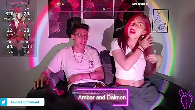 Snapshot of Ambar_and_daimon_ chatting on September 2025 10:05:01 AM Ambar and daimon  online show from September 2025 10:05:01 AM