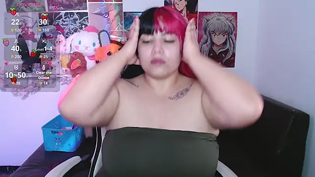 Snapshot of Pinky-Flower chatting on November 2025 03:10:02 PM Pinky-Flower online show from November 2025 03:10:02 PM