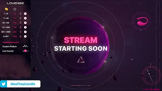 Snapshot of MissTheaCamille chatting on March 2025 02:48:01 AM MissTheaCamille online show from March 2025 02:48:01 AM