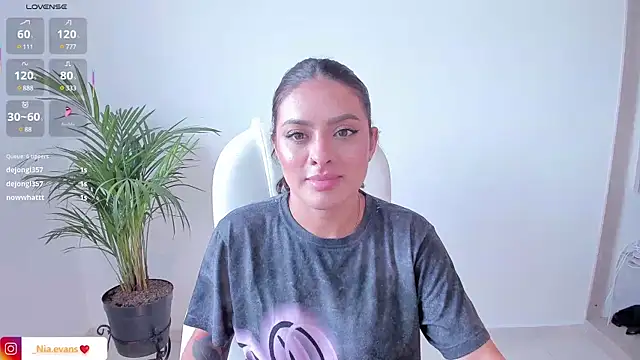 NiiaEvanss online show from February 2025 07:15:02 PM