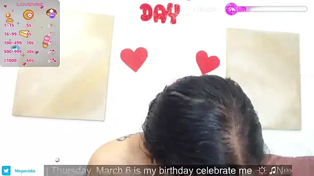 meganjobss online show from March 2025 12:45:01 PM