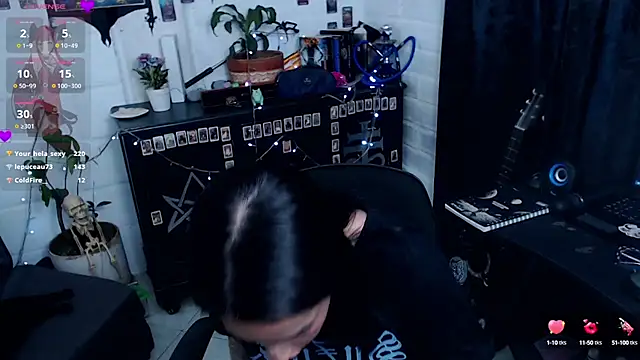 Nyx Blackmoon online show from March 2025 08:54:01 PM