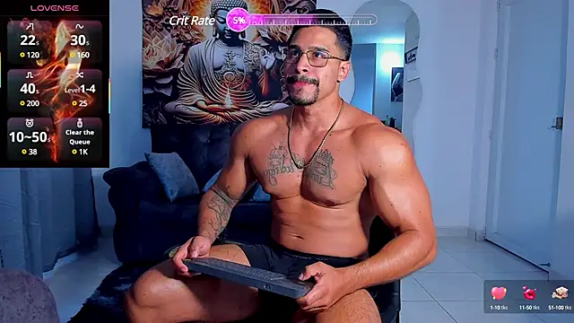 Valentino Dosantos  online show from March 2025 12:23:02 PM