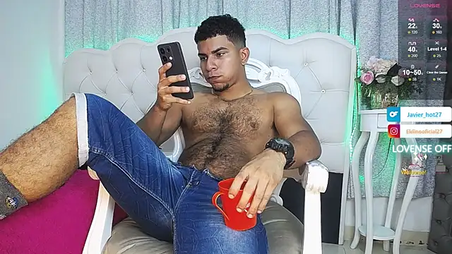 Javier Hot27 online show from March 2025 04:01:02 PM