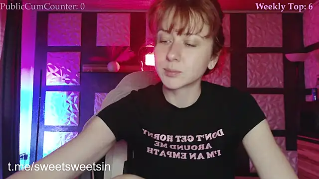 SweetSeraphine online show from April 2026 08:23:01 AM