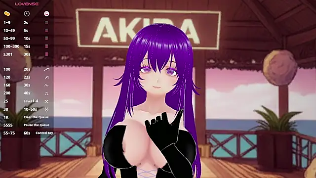 AkiraVixent online show from September 2025 07:48:01 PM