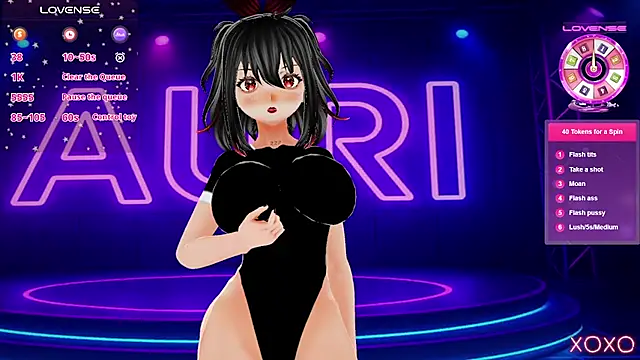 Auri Hikaru online show from October 2025 07:36:02 PM