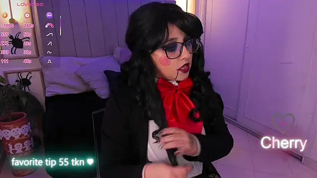 Snapshot of Cherry_blush_ chatting on October 2025 07:58:02 PM Cherry blush  online show from October 2025 07:58:02 PM