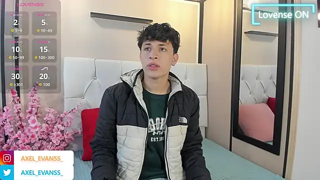 Axel  Evans online show from September 2025 11:48:01 AM