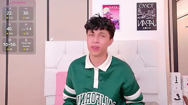 Axel  Evans online show from January 2026 12:54:01 PM