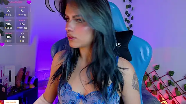 blue kitten online show from September 2025 07:21:01 AM