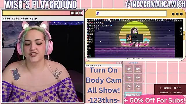 nevermakeawish online show from March 2026 10:55:01 AM