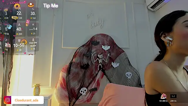 Snapshot of Cloedurant chatting on October 2025 07:59:01 PM Cloedurant online show from October 2025 07:59:01 PM