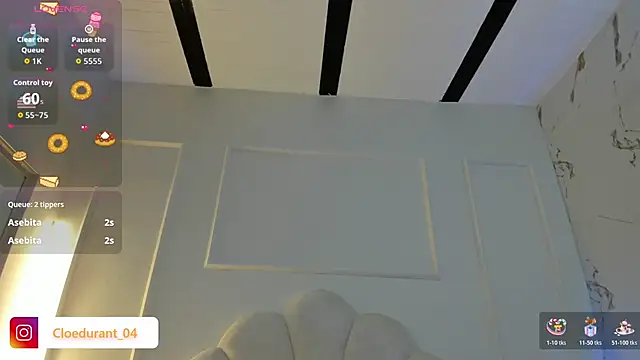 Snapshot of Cloedurant chatting on February 2026 08:01:01 PM Cloedurant online show from February 2026 08:01:01 PM