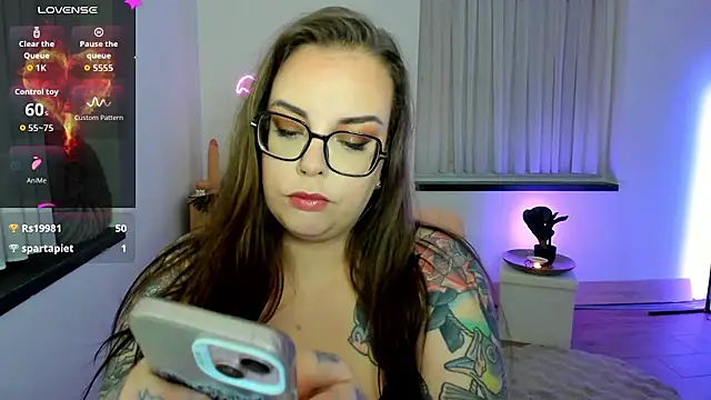 Miss Lucifer6 online show from February 2026 07:44:02 PM