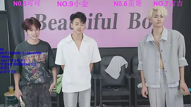 Beautifulboys-777 online show from September 2025 12:05:02 PM