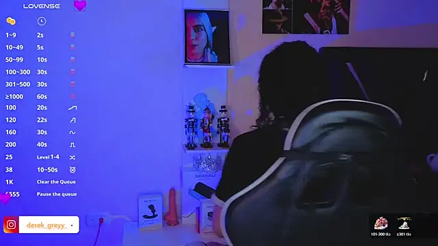 derek greyy  online show from January 2026 10:47:02 PM