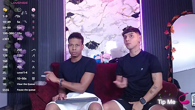 SpicyBoys X online show from October 2025 10:10:01 PM