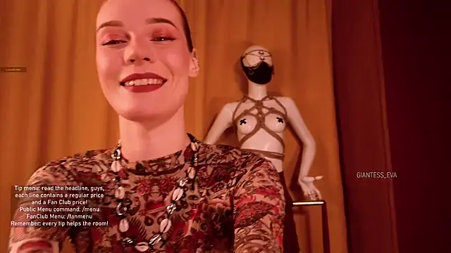 Giantess Eva online show from October 2025 05:13:02 PM