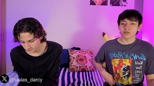 Darcy and Stolas online show from April 2026 09:16:02 PM