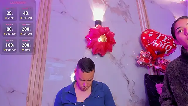 Snapshot of Aron_and_molly chatting on February 2026 12:23:02 PM Aron and molly online show from February 2026 12:23:02 PM