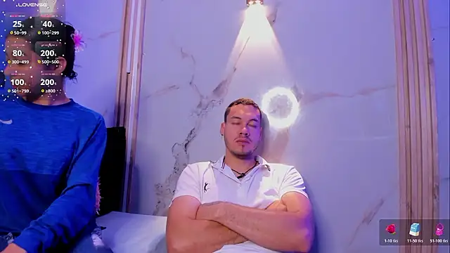 Snapshot of Aron_and_molly chatting on February 2026 12:02:01 PM Aron and molly online show from February 2026 12:02:01 PM