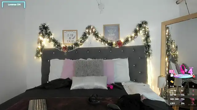 Sara puertaa  online show from December 2025 07:08:02 PM