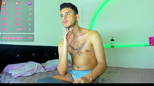 kaiborman00 online show from January 2026 12:30:01 PM