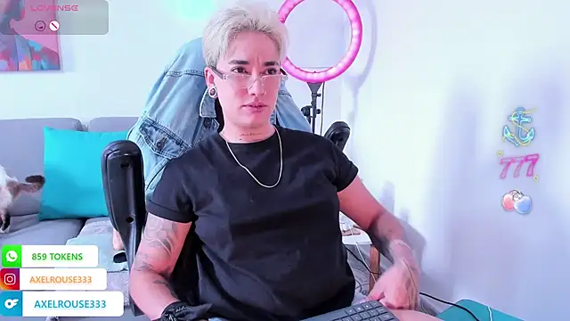 AxelRouse3 online show from April 2026 05:08:02 PM