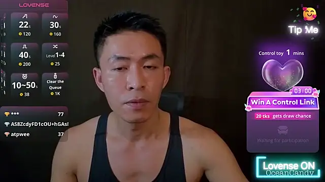 OceanCandy9 online show from February 2026 06:35:01 AM