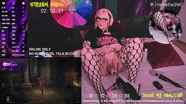 Snapshot of VelvetteSWE chatting on June 2026 03:58:02 AM VelvetteSWE online show from June 2026 03:58:02 AM