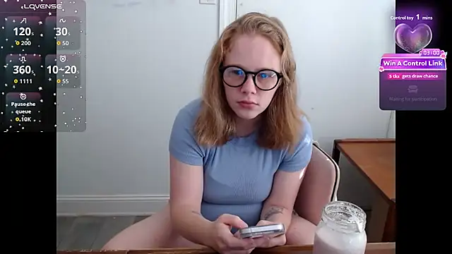 Snapshot of gingerslutt chatting on June 2026 01:21:01 PM gingerslutt online show from June 2026 01:21:01 PM