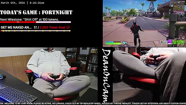 DeanonCam online show from March 2026 02:24:02 PM