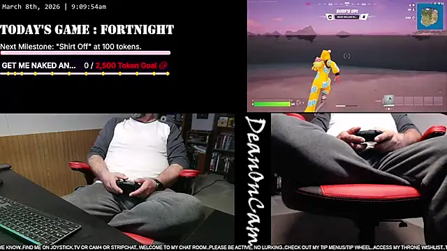 DeanonCam online show from March 2026 02:10:01 PM