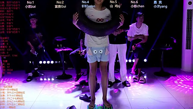 Snapshot of AOA-boy chatting on April 2026 05:10:02 AM AOA-boy online show from April 2026 05:10:02 AM