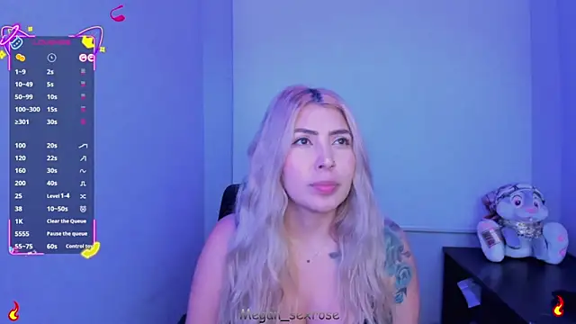 Megan sexrosse online show from April 2026 04:24:02 AM