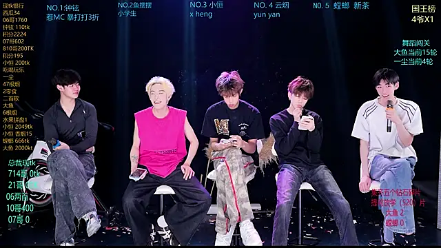 Snapshot of RJ-01 chatting on April 2026 08:08:01 AM RJ-01 online show from April 2026 08:08:01 AM