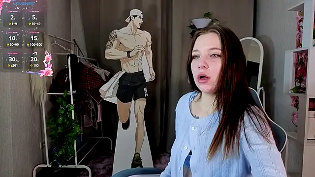 Snapshot of BlueberryMilMil chatting on April 2026 09:32:01 PM BlueberryMilMil online show from April 2026 09:32:01 PM