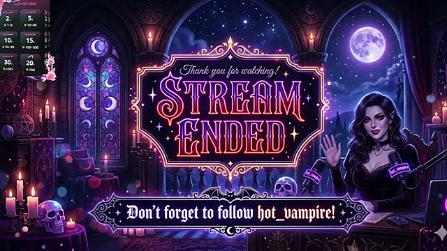 hot vampire online show from May 2026 11:51:01 AM