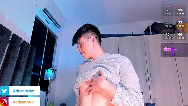 AdrianRushx online show from July 2026 03:09:01 AM