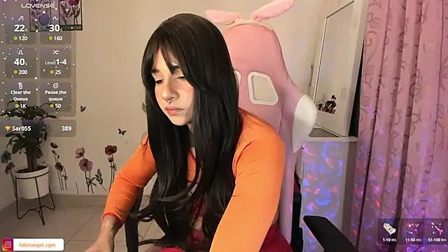 Fallengangel online show from February 2025 02:22:02 AM