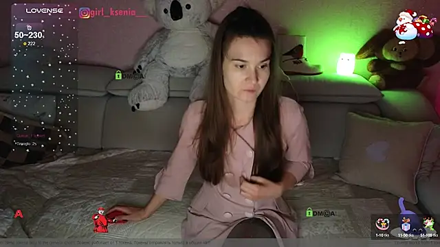 Girl Ksenia online show from January 2025 07:59:02 PM