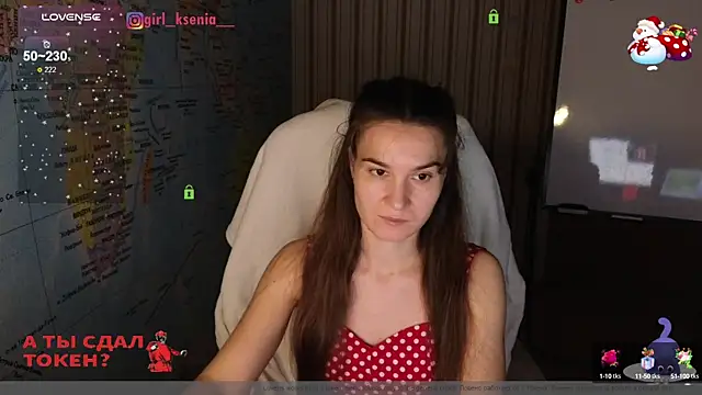 Girl Ksenia online show from January 2025 06:25:01 PM