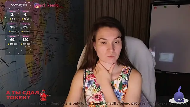 Girl Ksenia online show from March 2025 08:21:01 PM