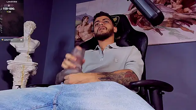 alessandro duty online show from February 2025 02:40:01 AM