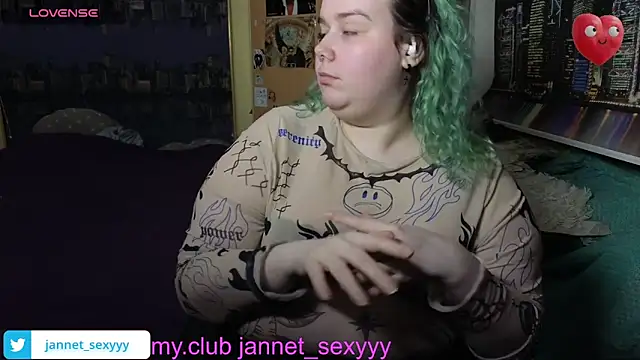 JannetPie online show from February 2026 04:03:02 PM