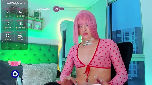 Angel Peach online show from February 2025 01:19:02 PM