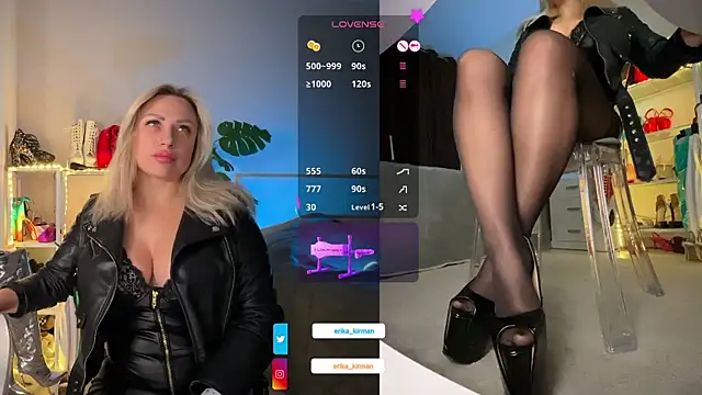 Erika Kirman online show from February 2025 06:51:01 PM